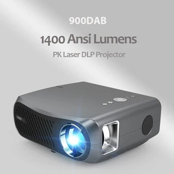 300-инчов led Проектор с Android 5G WIFI Full HD 1080P, 4K 15000 Лумена видео проектори за Домашно Кино Cinema в прожектор 1400ansi
