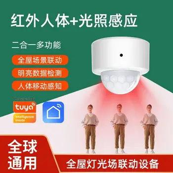 Инфрачервен сензор за присъствие на човешкото тяло ZigBee, сензор за присъствие на човешкото тяло, автоматично устройство за осветление с обвързването