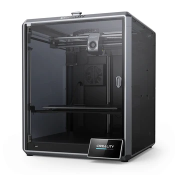 Creality K1 Max FDM 3D принтер CoreXY с 300x300x300 мм по-Голям обем събрание 600 мм/сек. Скорост на печат с Голям Поток от Hotend