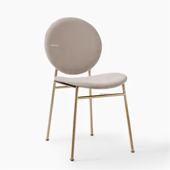 Скандинавските трапезни столове с дизайнерска облегалка За кафене за почивка, Десертни Трапезни столове, съвременни мебели за всекидневна, Стол D