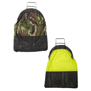 Чанта-хладилник за риболов, дизайн с пружинна цип, Дръжка за носене, Тежкотоварни чанта за улов на риба за отдих, пикник и пътуване