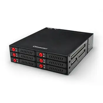 Компютър, за да направите резервно копие на твърдия диск за корпуса на MR-6601 с 6 отделения, Стойка за съхранение на 2,5-инчов SSD диск Sata W3JD