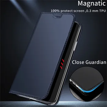 Магнитен Тънък Кожен Калъф-книжка-джобен формат С Панти Капак За Xiaomi Mi 11 10 9 Lite 11T 10T 8 9 Pro CC9 5X 6X Държач за карти със Стойка