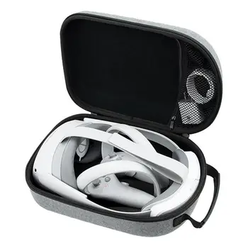 Пътен калъф за Picos 4, калъф, чанта за носене, твърда защита на EVA дръжка, презрамка, аксесоари за слушалки Picos 4 Pro VR