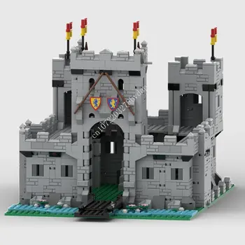 1640 Бр. Moc Строителни Блокове Модел На Крепостта Императорския Замък Технически Тухли В Събирането На Строителни Играчки За Деца, Празнични Подаръци