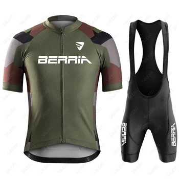 BERRIA Колоездене Джърси 2023 Мъжки Годишният Велосипеден Комплект МТБ Велосипедна Облекло За Планински Велосипед Майо Ropa Ciclismo Триатлон