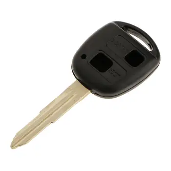 2 бутони на дистанционното на ключа, калъф-ключодържател TOY41 за Corolla, Опаковки от 1