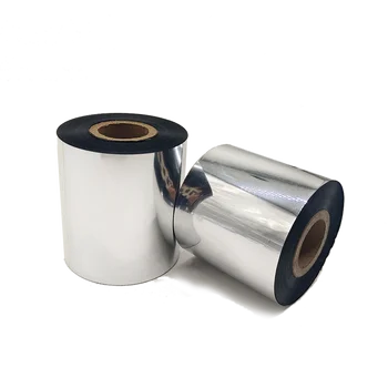 Термотрансферная лента UC368 50 мм * 300 м, лента от смола, използвана за матово сребристи хартия за етикети
