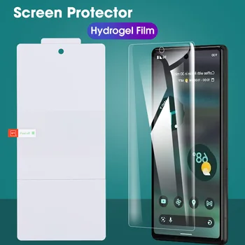 2 ЕЛЕМЕНТА Гидрогелевая филм За Google Pixel 8 7 7A Pro HD е Прозрачно Защитно фолио за екрана Pixel 7Pro 8Pro Със Защита от надраскване Мека Филм TPU