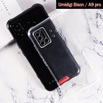 Защитната Обвивка на телефона За Umidigi Bison Case Задния капак за мобилен Телефон За UMIDIGI A9 Pro Funda Луксозни Меки Саппузы от TPU