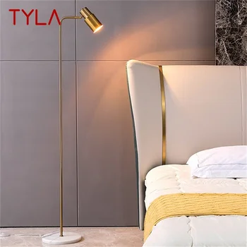 Под лампа TYLA Nordic, Просто модерното led Мраморно Осветление, Декоративна хол, Кабинет, Спалня