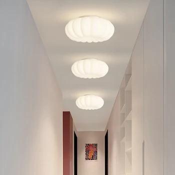 Малка модерна led таван полилей креативен дизайн, тавана лампа за вътрешно осветление спални, коридор, тераси, коридор, офис осветителни тела