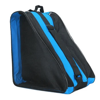 Триъгълен чанта за каране на ролери Триъгълна форма Чанта за каране на кънки на лед с голям капацитет за ролкови кънки
