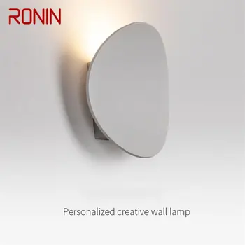 RONIN модерен led монтиране на стенни алуминиев стенен лампа творчески декоративен за дома Хол, спалня, коридор, балкон