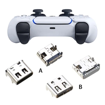 Конектор за зареждане чрез Micro USB конектор за захранване Type-C, жак за подмяна на контролера, 10 бр/опаковане.
