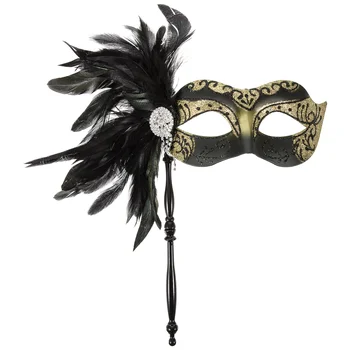 Маскарадная маска за Костюми, пръчка за Cosplay, Декоративен Карнавалните подпори, ролята на Половината от Лицето