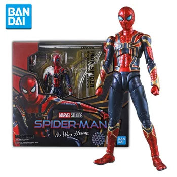 Бандай Истински Marvel spiderman： Няма път за вкъщи Фигурка Модел на Железния Паяк Аниме Фигурка играчки, Украса на стаята на децата подаръци
