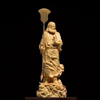 Майстор на Дзен Дхарма, Скулптура, Дърворезба, Аксесоари за дома, Китайски Изделия за всекидневна, Декориране на Буда