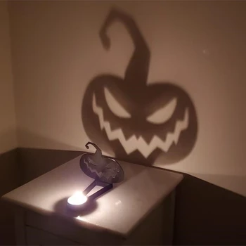 Пудра Сенки Jack-O-Lantern, Новост, Сянката на Светилник, Скрити Прожектори за украса на помещения за Хелоуин