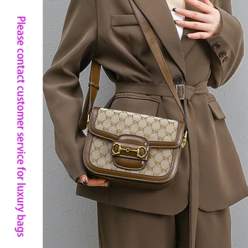 Луксозна дизайнерска чанта Drand, пролет-есен нова дамска чанта, кожена седельная чанта, модерна чанта през рамо.