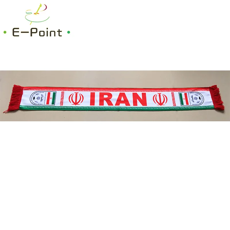 Размер 120 *17 см Ирански шал за феновете с двустранно принтом NA028